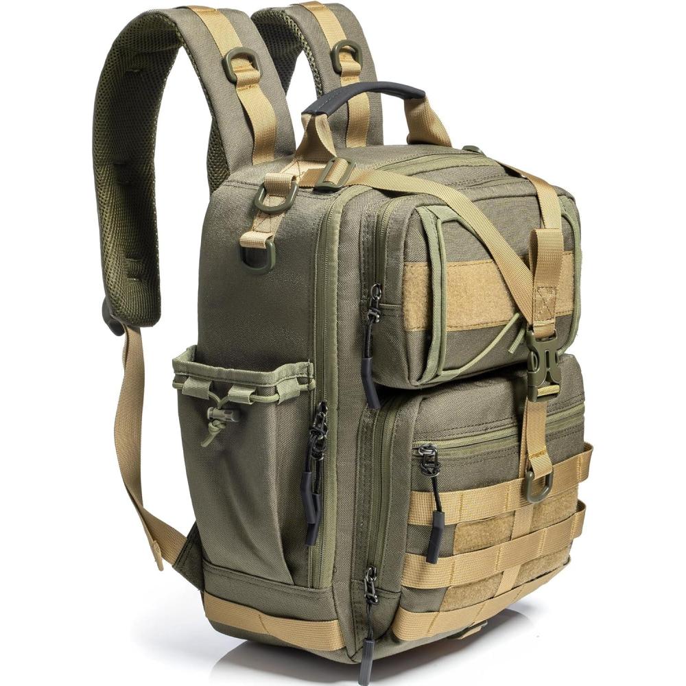 NICGID Tactical Military Backpack Daypack Molle Army Assault Pack Bug ...