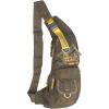 imageNylon Sling Chest Bag Daypack Bicycle Travel Gym BackpackLargearmy Green