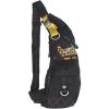 imageNylon Sling Chest Bag Daypack Bicycle Travel Gym BackpackLargeblack