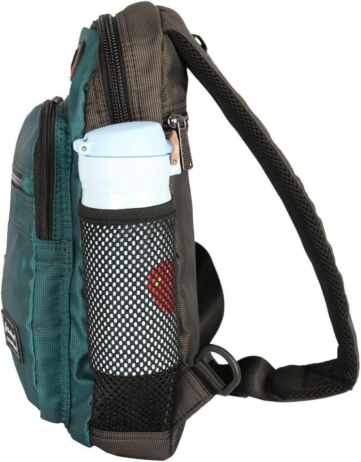 imageCrossbody Sling Bag Backpack for Men amp Women BlackAdark Greenfits 105 Ipad