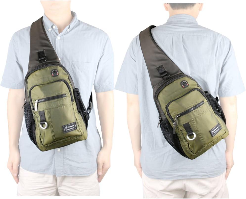 imageCrossbody Sling Bag Backpack for Men amp Women BlackAgreenfits 105 Ipad