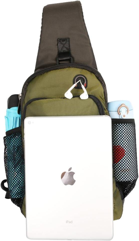 imageCrossbody Sling Bag Backpack for Men amp Women BlackAgreenfits 105 Ipad