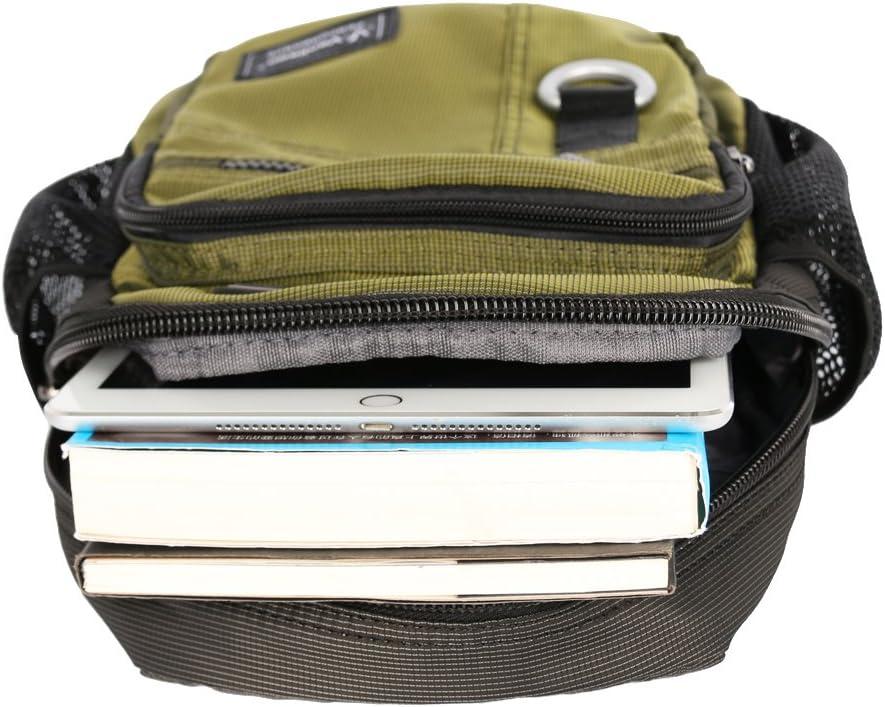 imageCrossbody Sling Bag Backpack for Men amp Women BlackAgreenfits 105 Ipad