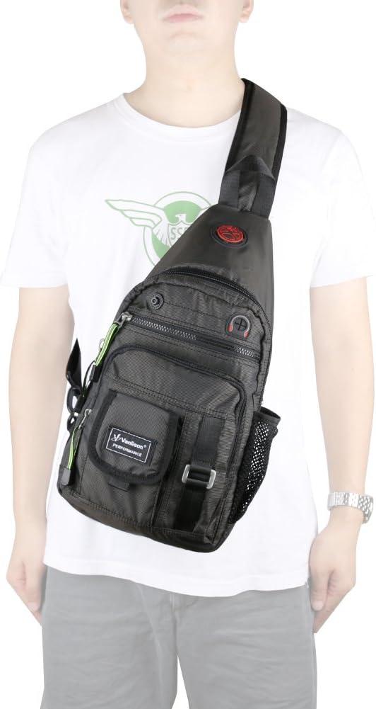 imageCrossbody Sling Bag Backpack for Men amp Women BlackBblackfits 105 Ipad