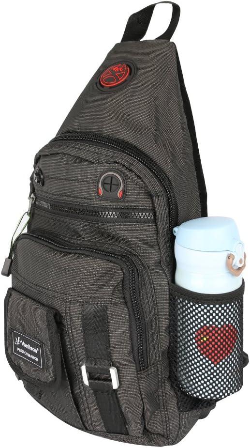 imageCrossbody Sling Bag Backpack for Men amp Women BlackBblackfits 105 Ipad