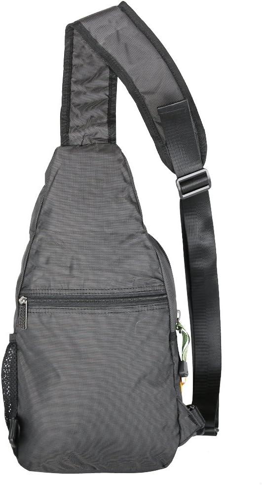 imageCrossbody Sling Bag Backpack for Men amp Women BlackBblackfits 105 Ipad