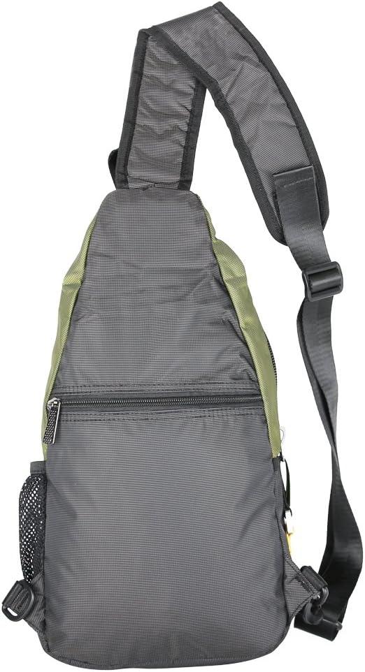 imageCrossbody Sling Bag Backpack for Men amp Women BlackBdark Greenfits 105 Ipad