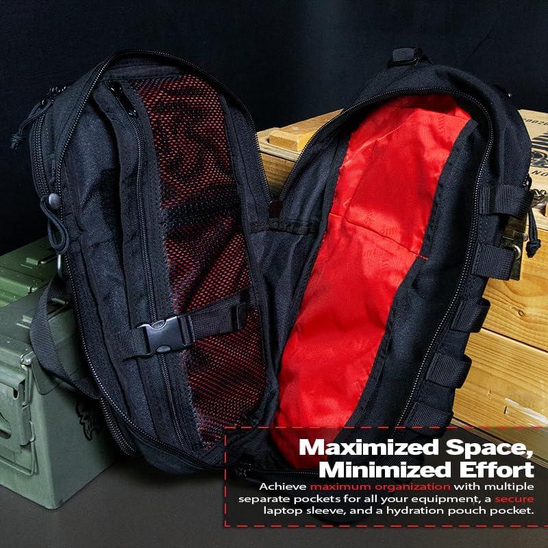 imageDDT Death Dealer Tactical Assassin Sling EDC Bag Color BloodlineBlack