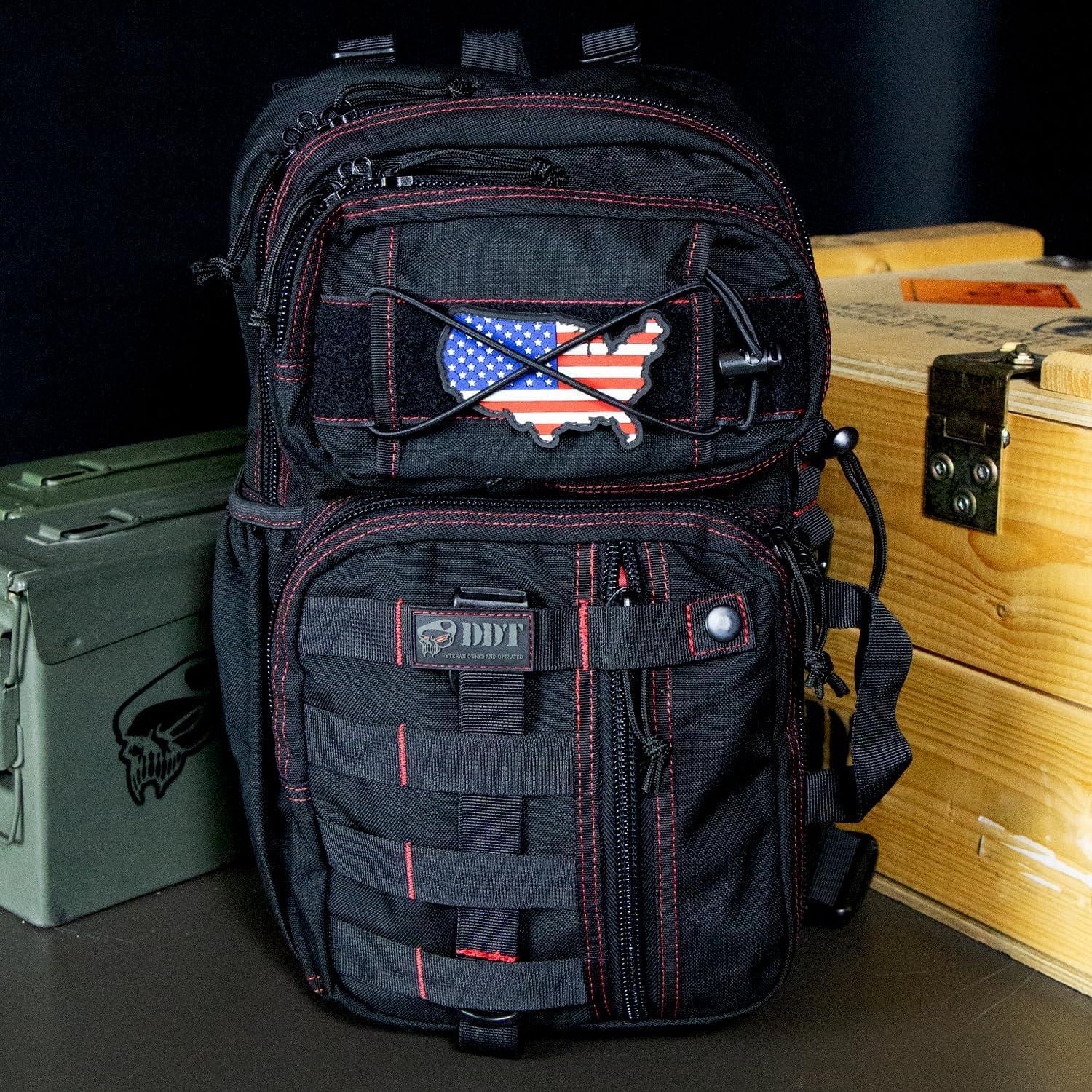 imageDDT Death Dealer Tactical Assassin Sling EDC Bag Color BloodlineBloodline