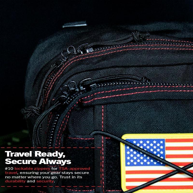 imageDDT Death Dealer Tactical Assassin Sling EDC Bag Color BloodlineBloodline