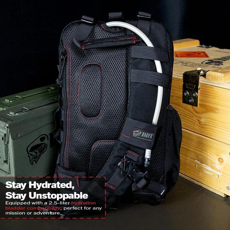 imageDDT Death Dealer Tactical Assassin Sling EDC Bag Color BloodlineBloodline