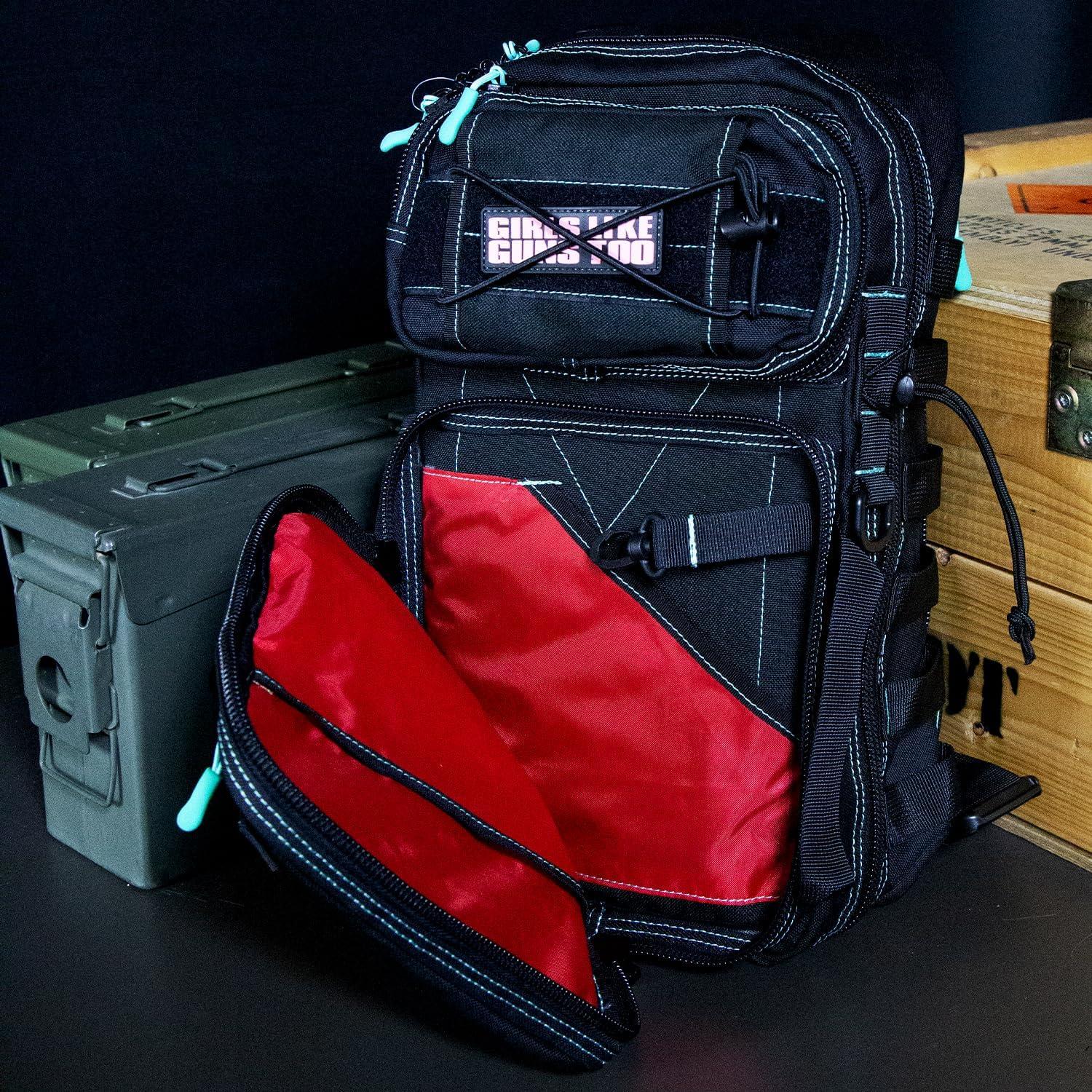 imageDDT Death Dealer Tactical Assassin Sling EDC Bag Color BloodlineIce