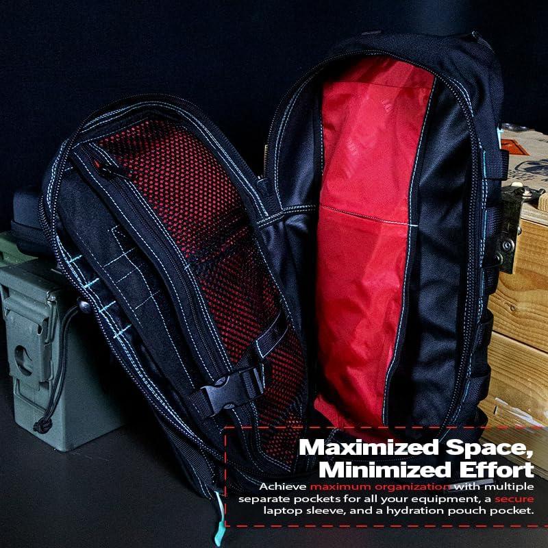 imageDDT Death Dealer Tactical Assassin Sling EDC Bag Color BloodlineIce