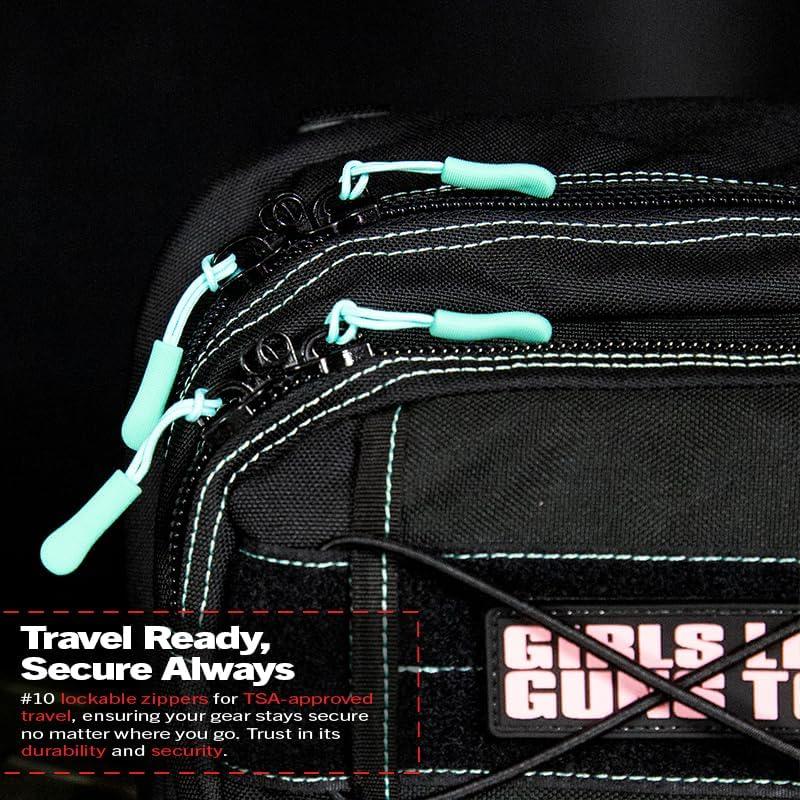 imageDDT Death Dealer Tactical Assassin Sling EDC Bag Color BloodlineIce