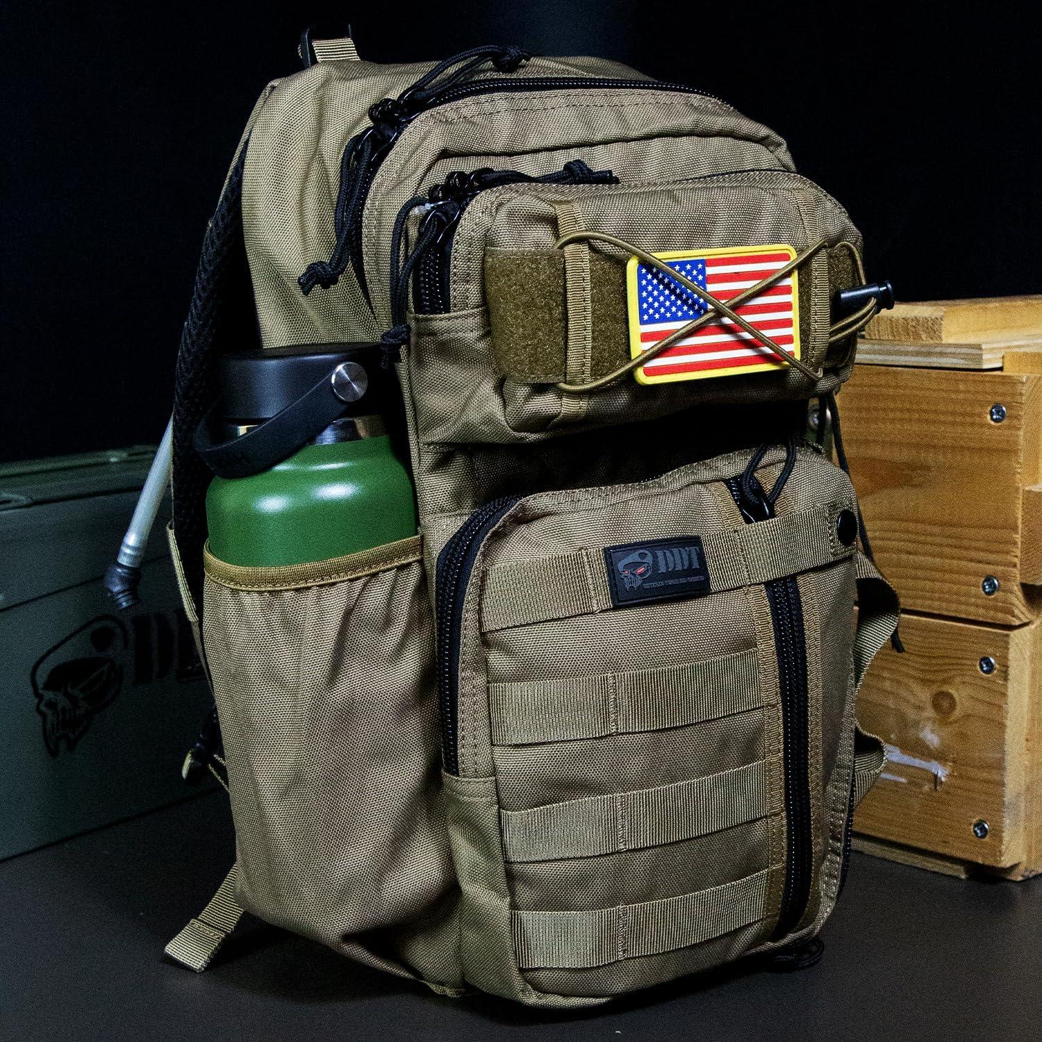 imageDDT Death Dealer Tactical Assassin Sling EDC Bag Color BloodlineTan