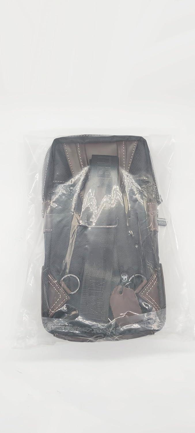imageLeather Sling Bag Backpack for Men Women Crossbody Shoulder Chest Day Pack Outdoor Travel Camping Tactical Daypack17black Brown