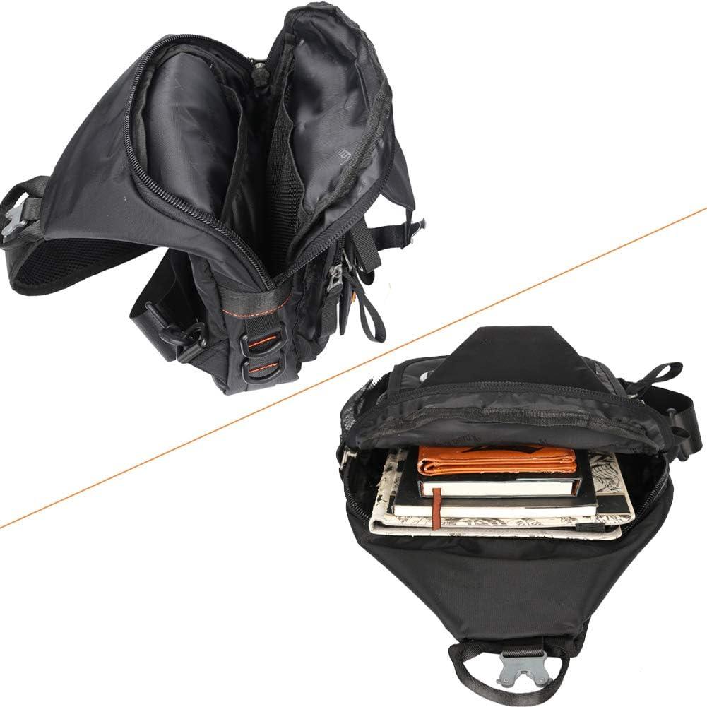 imageSling Backpacks Sling Chest Bags Shoulder Crossbody Bags for Men Women Outdoor Travel Walking Dog Running BagMediumblack