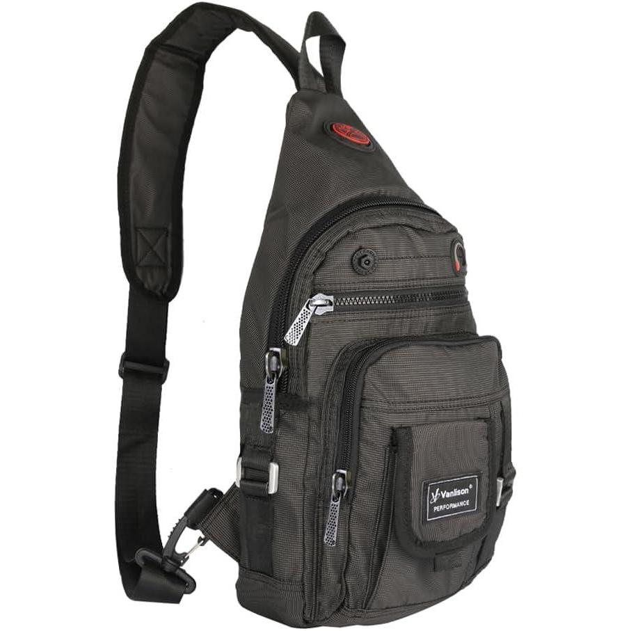 imageCrossbody Sling Bag Backpack for Men amp Women BlackBblackfits 105 Ipad
