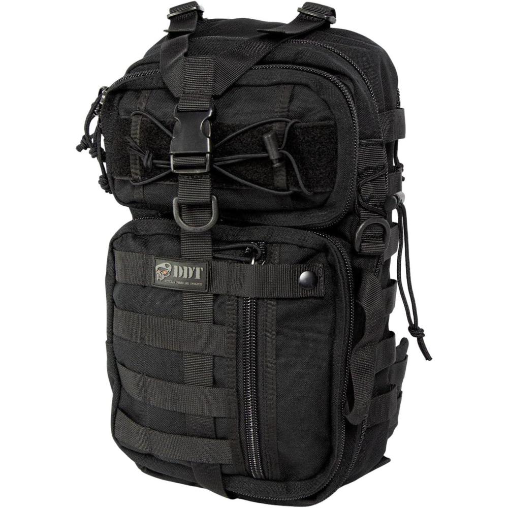 imageDDT Death Dealer Tactical Assassin Sling EDC Bag Color BloodlineBlack