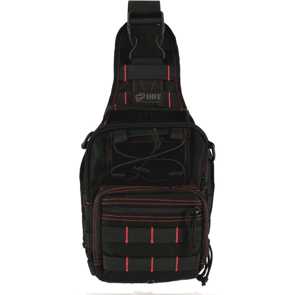 imageDDT Death Dealer Tactical Night Stalker Small Sling EDC Bag Color TanBloodline