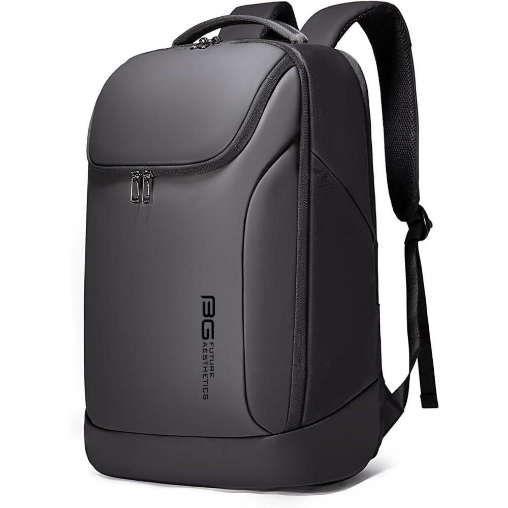 imageFUTURE AESTHETICS Business Smart Backpack Waterproof for womenmenFight Approved Durable Backpack suitable as overnight and travel backpack BlackBlack