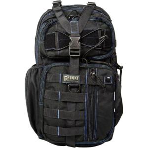DDT Death Dealer Tactical Assassin Sling EDC Bag, Color Bloodline(Blueline)