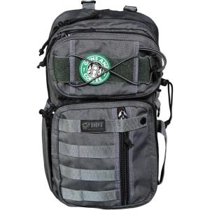 DDT Death Dealer Tactical Assassin Sling EDC Bag, Color Bloodline(Gunmetal)