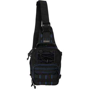DDT Death Dealer Tactical Night Stalker Small Sling EDC Bag, Color Tan(Blueline)
