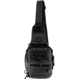 DDT Death Dealer Tactical Night Stalker Small Sling EDC Bag, Color Tan(Gunmetal)