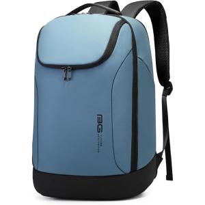 FUTURE AESTHETICS Business Smart Backpack Waterproof for women,men,Fight Approved Durable Backpack suitable as overnight and travel backpack (Black)(Light Blue)