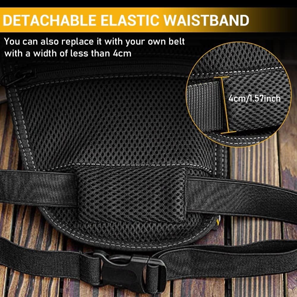 image:imageUnderarm Shoulder Bag Tactical Hidden Adjustable Waist Anti Theft Tool Molle Bag for Outdoor TravelBlack