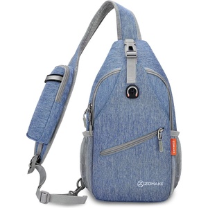 ZOMAKE Sling Bag,Small Crossbody Sling Backpack Shoulder Daypack for Travel(Royal Blue)