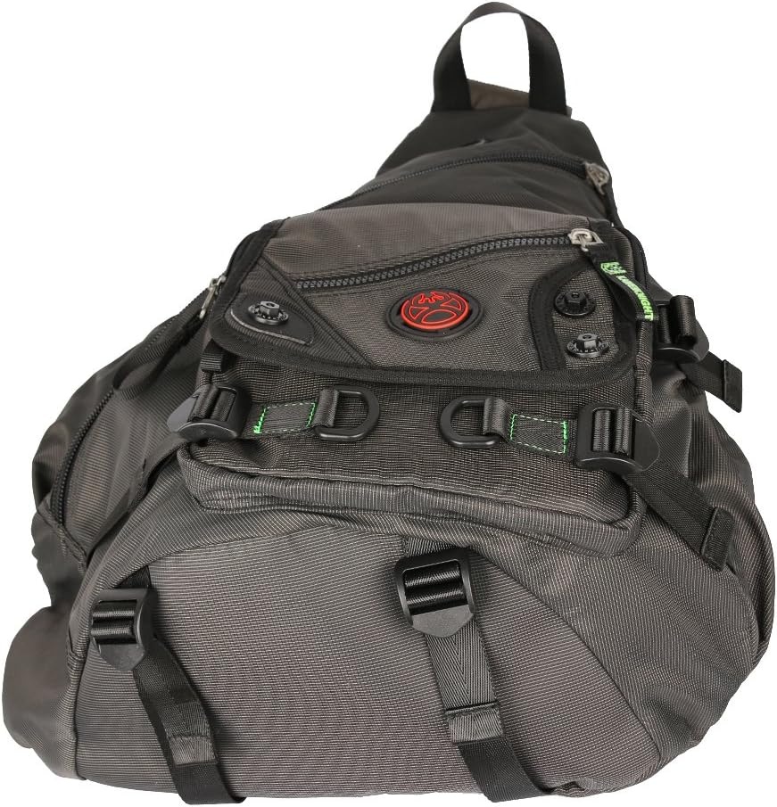 image:imageLarge Sling Bag Laptop Backpack Cross Body Messenger Bag Shoulder Travel Rucksack ABlackAblack