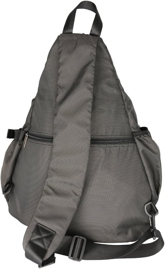 image:imageLarge Sling Bag Laptop Backpack Cross Body Messenger Bag Shoulder Travel Rucksack ABlackAblack